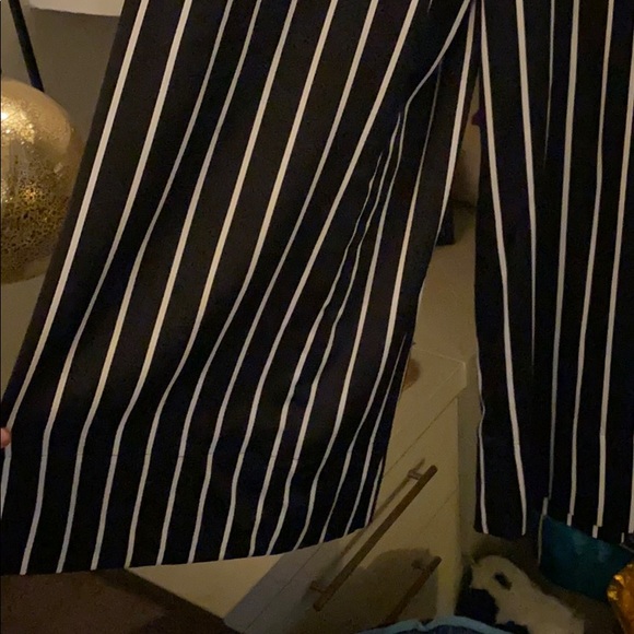 Striped Dressy Jumpsuit - Picture 3 of 6